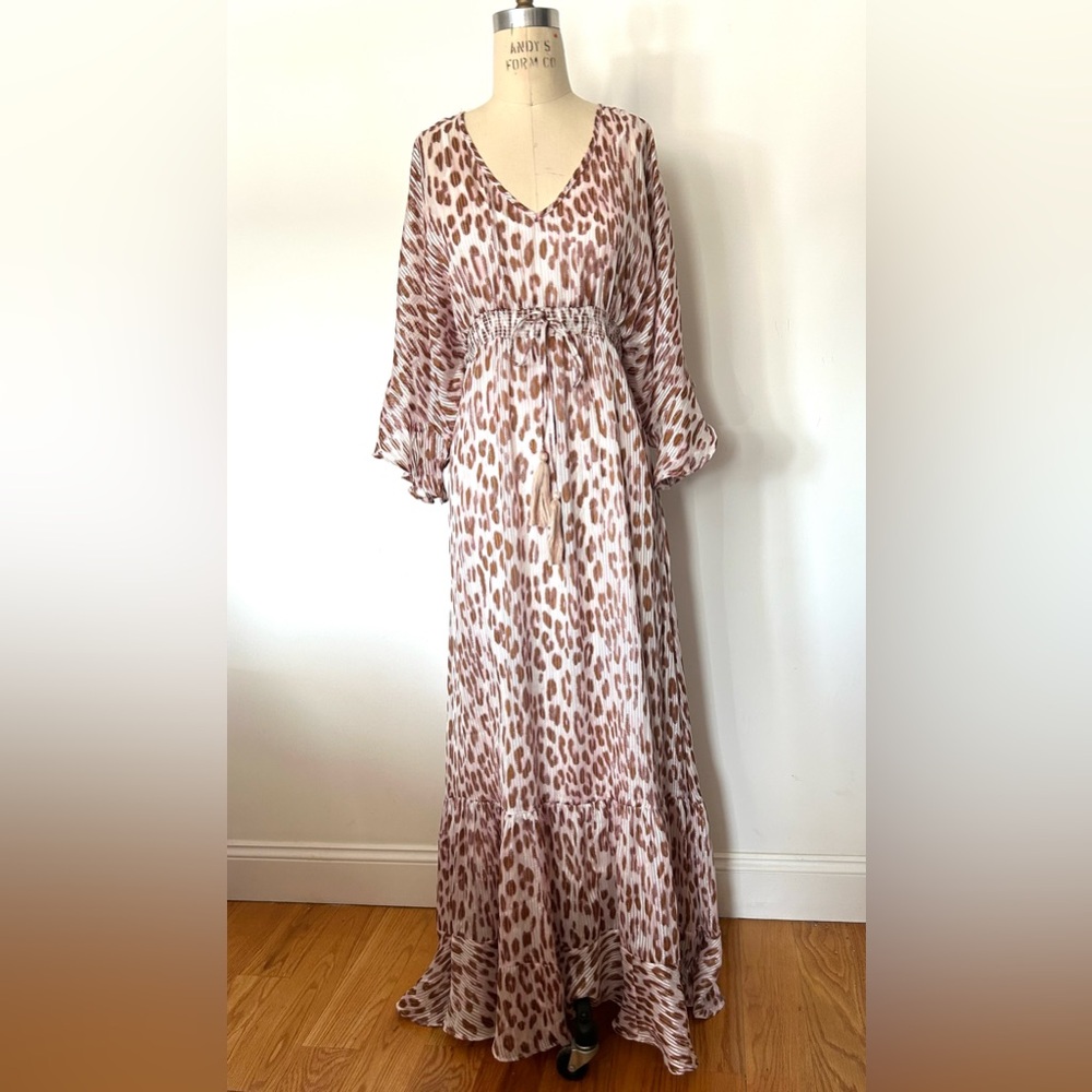 VENUS Leopard Print Maxi Dress. Size 4